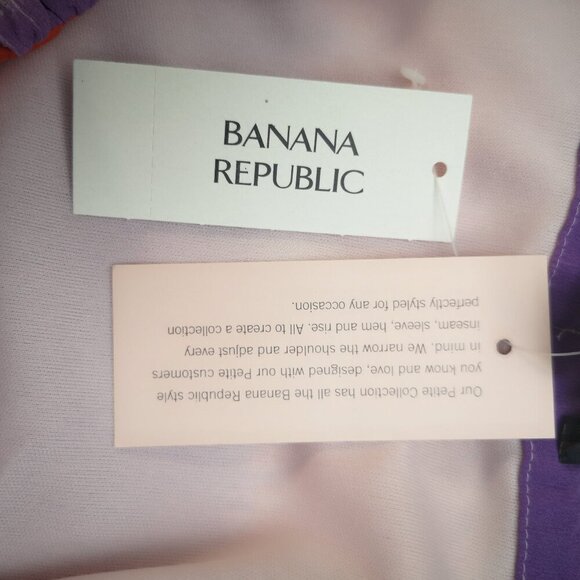 NWT Banana Republic Ladies Size Medium Petite Lined Sleeveless Tank top - Picture 5 of 9